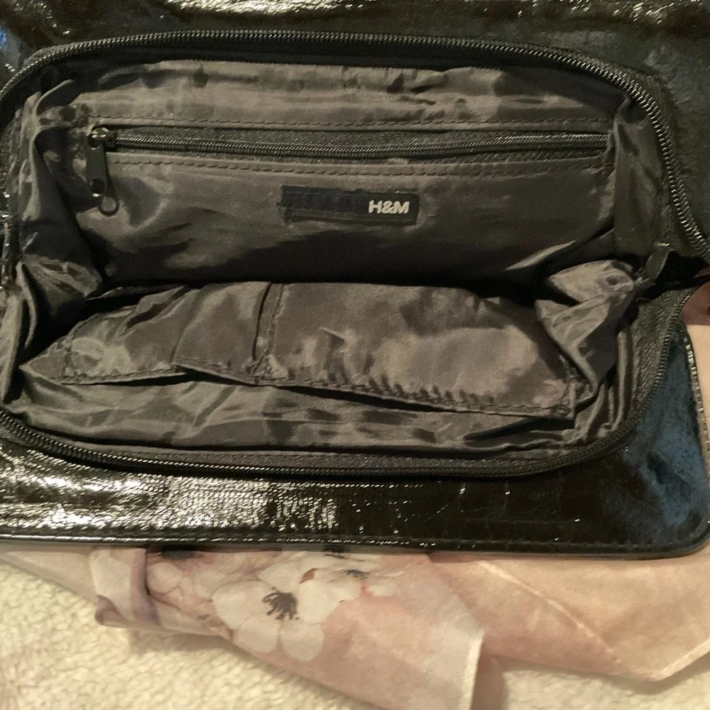 H&M Soft Faux Leather Clutch Bag